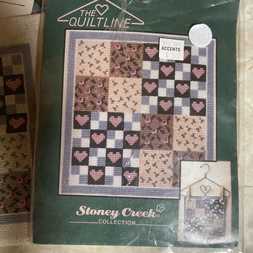Cross Stitch Mini‎ Quilt Hanger 5.5